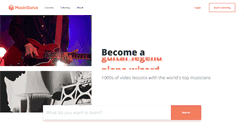 Desktop Screenshot of musicgurus.com